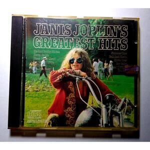 Janis Joplin Janis Joplin's Greatest Hits CD Hits Collection With Sony Seal